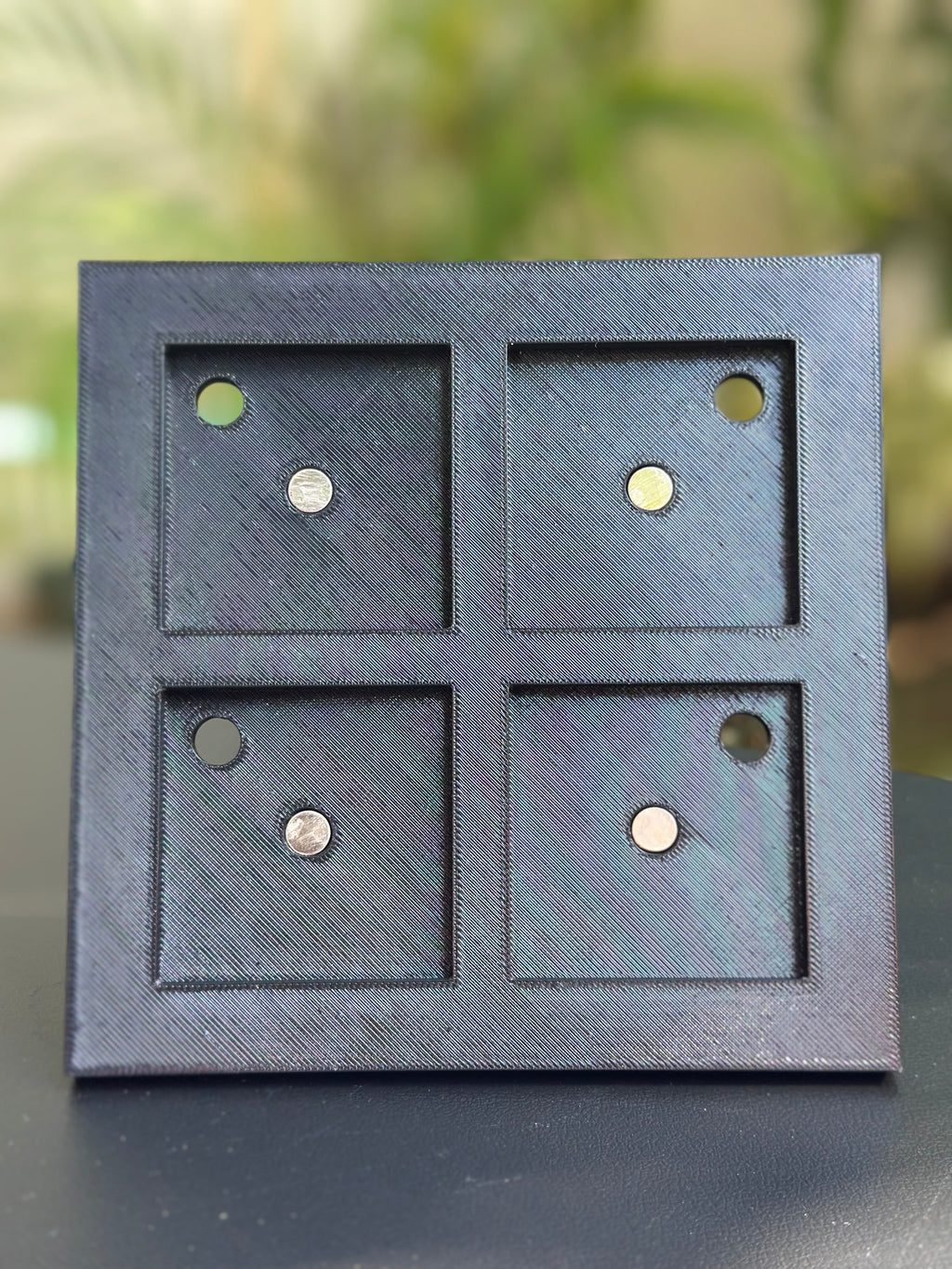 4-piece 2x2 Photo Magnet Frame