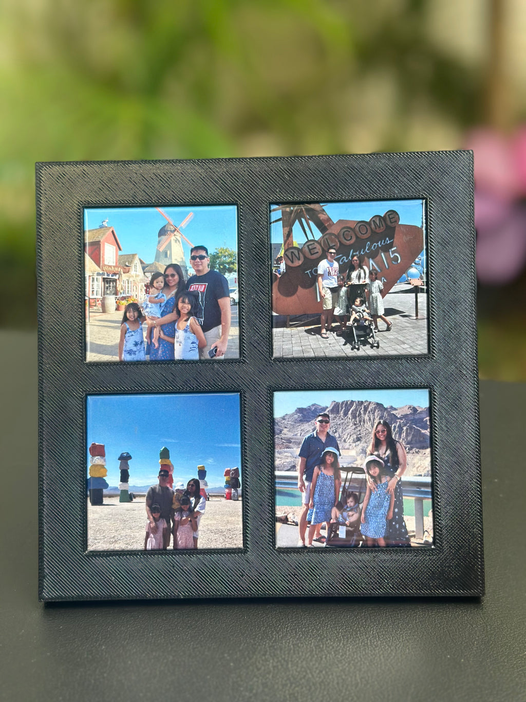 4-piece 2x2 Photo Magnet Frame