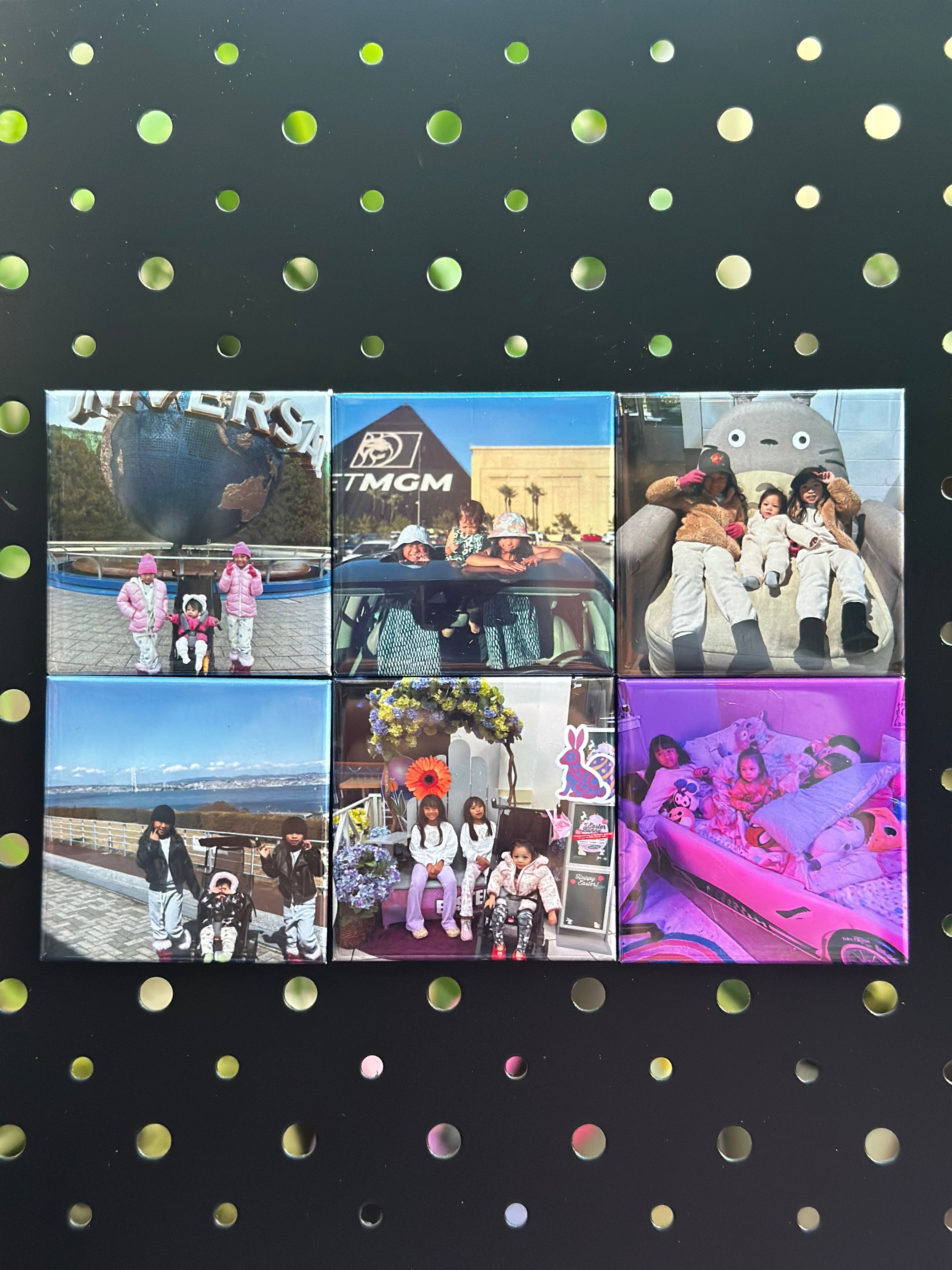Custom Photo Magnets (2” x 2”)